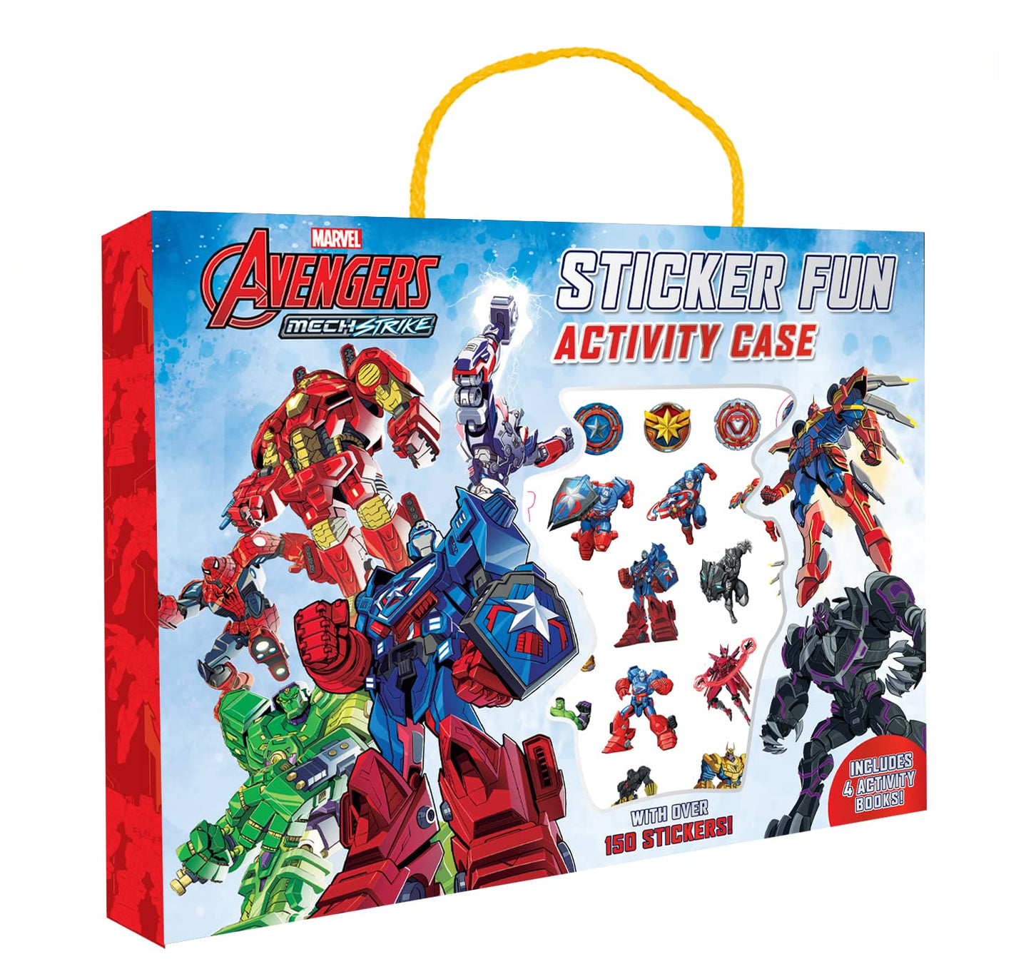 Avengers Mech Strike Sticker Fun Activity Case Marvel