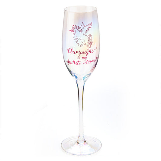 Spirit Animal Tallulah Aurora Champagne Flute