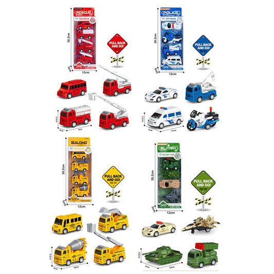 Emergency Vehicles - Assorted Sets