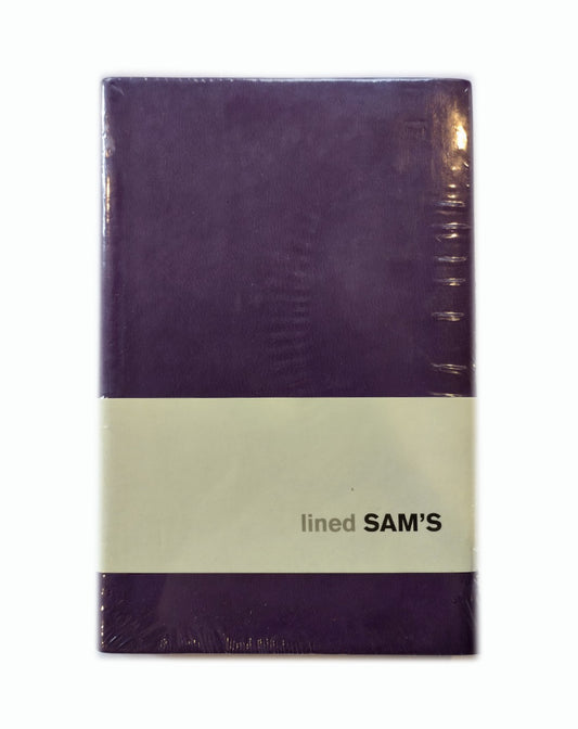 SAM's Notebook B Lined Purple