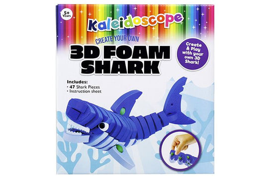 Kaleidoscope Make Your Own Foam Shark